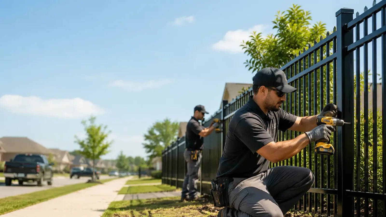 Metal Fence Installation in Windthorst, TX